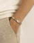 Bracelete Unissex Cravejado com Gravações em Aço Inox - Nativos Joias | Acessórios à prova d'água