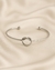 Bracelete Ajustável Slim com Nó Central em Aço Inox - comprar online