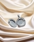 Pingente Relicário Oval Vintage em Aço Inox - comprar online