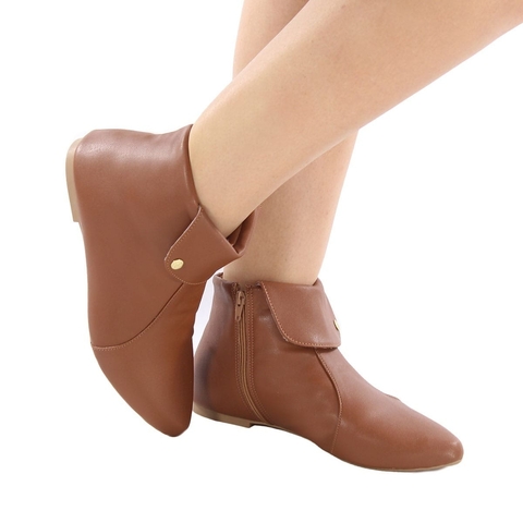 BOTA FEMININA RASTEIRA NAPA CARAMELO