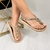 PAPETE SERPENTE STRASS OURO LIGHT