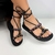BIRKEN FEMININA STRASS PRETO