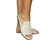 FLAT COURO LEGÍTIMO OFF WHITE