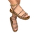 PAPETE FEMININA STRASS COLORIDO BRONZE