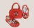 KIT SANDALIA E BOLSA INFANTIL MINNIE
