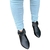 BOTA FEMININA RASTEIRA NAPA PRETA