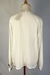 Blusa Off White Seda Com Miçanga no Ponho Ellen Tracy - Dip Chic Brechó Boutique