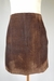 Saia Couro Vintage Vanessa Arantes - comprar online