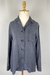 Camisa Jeans Corte Blazer Berri Sports - Dip Chic Brechó Boutique