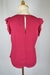 Blusa Rosa Seda Poliester - loja online