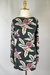 Vestido Curto Verde Estampa Flores Rosa - loja online