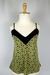Blusa Verde Estampa Olhinhos - Dip Chic Brechó Boutique
