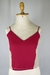 Cropped Rosa e bege - loja online
