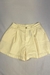 Short Poliester Amarelo Manteiga - comprar online