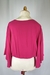 Blusa Rosa Viscose amarrações - Dip Chic Brechó Boutique