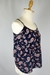 Blusa seda azul marinho estampada na internet