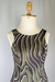 Vestido Neoprene Marrom Folhagens - comprar online