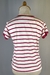 Camiseta listras rosa e branca - Dip Chic Brechó Boutique