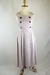 Vestido Longo Lilás Algodão e Linho Botões Chocoleite - Dip Chic Brechó Boutique