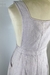 Imagem do Vestido Longo Lilás Algodão e Linho Botões Chocoleite