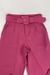 Calça Alfaiataria Rosa com Cinto Lelux na internet