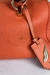 Bolsa Couro Laranja Diane VonFustenburg - loja online