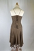 Imagem do Vestido Marrom seda