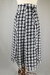 Saia tweed midi preta e branca - comprar online