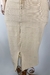 Imagem do Vestido midi saia bege elastica estampa borboletas