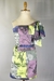 Vestido Curto Tafeta Artistas Ombro Único Laço Max Tempo 4 - loja online