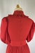 Imagem do Vestido Longo vermelho com ombreiras e drapeado