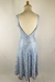 Vestido Midi Renda Azul Claro Agilità - Dip Chic Brechó Boutique