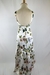 Vestido Longo Branco Floral Agilità - Dip Chic Brechó Boutique