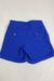 Short Azul na internet