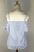 Bata Ciganinha Azul Claro Listrada - loja online