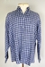 Camisa Xadrez Vichy Azul Manga Longa CVR Vancouver - comprar online