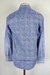 Camisa Floral Manga Longa Azul Slim Fit Brooksfield - Dip Chic Brechó Boutique
