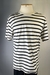 Camiseta Listrada Preta e Branca Zara - comprar online