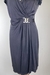 Vestido Preto Malha Fria Fivela Gregory - Dip Chic Brechó Boutique