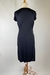 Vestido Preto Malha Fria Fivela Gregory - loja online