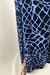 Vestido Longo Azul e Preto BluK - loja online