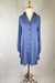 Chemise algodão azul boho Rosa Santa - comprar online