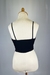 Corset Preto Drapeado Zara - loja online