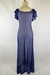Saída Azul Lurex - Dip Chic Brechó Boutique