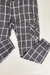 Calça Jogger Xadrez cinza e azul BioTwo - Dip Chic Brechó Boutique