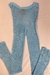 Calça Crochê azul - Dip Chic Brechó Boutique