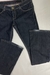 Calça Jeans Escuro Flare tng na internet