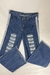 Calça Jeans Médio Rasgada Barra Aberta Falmer Heritage - comprar online