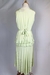 Vestido Vintage Verde Pastel Seda 95 - loja online