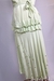 Vestido Vintage Verde Pastel Seda 95 - Dip Chic Brechó Boutique